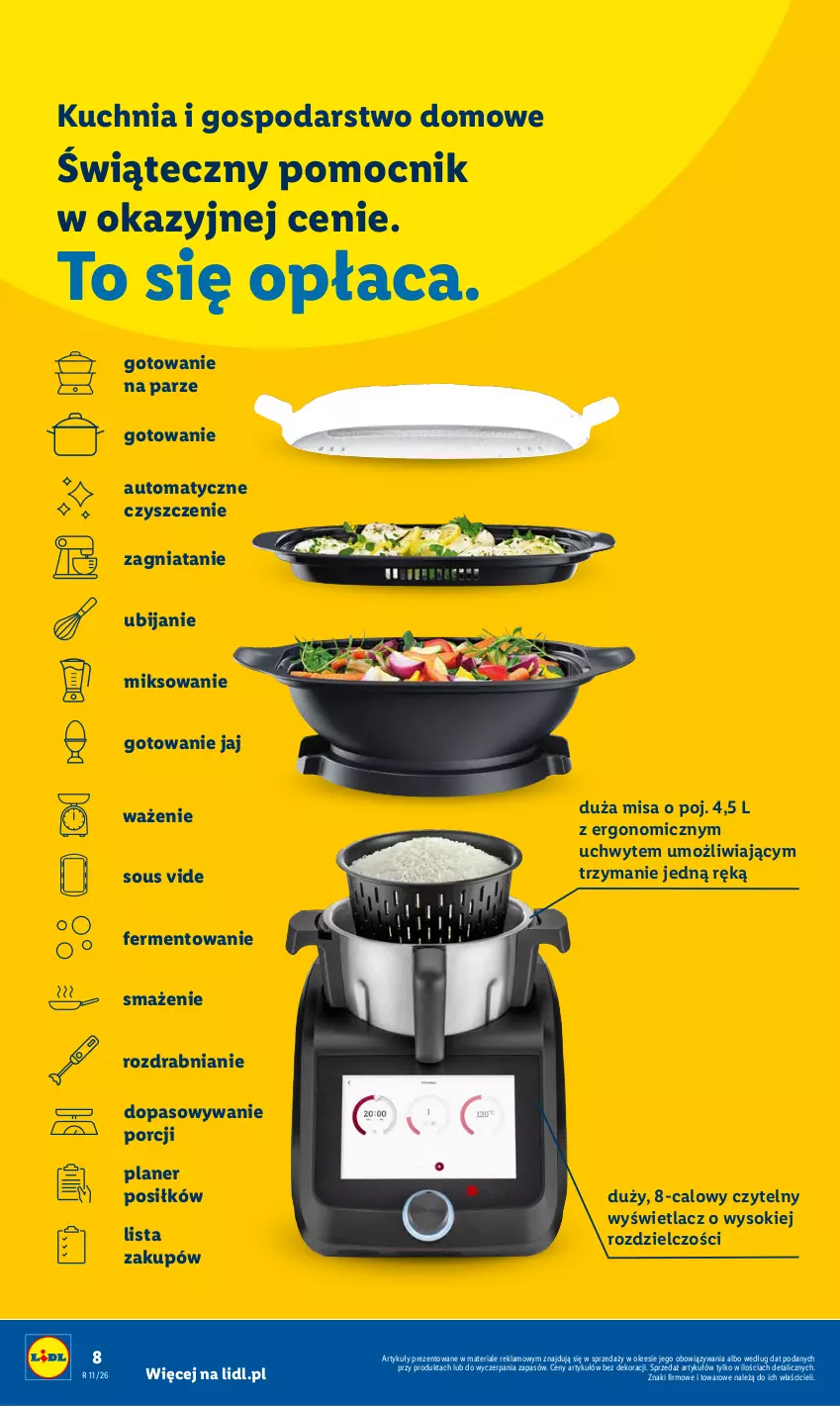 Gazetka promocyjna Lidl - Oferta ważna od 9.03 - ważna 09.03 do 14.03.2026 - strona 6 - produkty: Kuchnia, Por, Sok