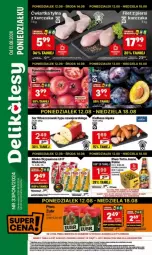 Gazetka promocyjna Delikatesy Centrum - Gazetka - ważna od 14.08 do 14.08.2024 - strona 1 - produkty: Piwa, Piwo, Piec, Kurczak, Ser, Por, Pur, Gra, Włoszczowski, Tatra, Mule, Mleko, Fa