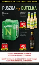 Gazetka promocyjna Delikatesy Centrum - Gazetka - ważna od 14.08 do 14.08.2024 - strona 16 - produkty: Piwa, Piwo, Piec, Gra, Namysłów, Karmi