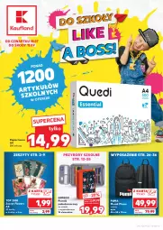 Gazetka promocyjna Kaufland - Kaufland - Gazetka - ważna od 11.09 do 11.09.2024 - strona 1 - produkty: Puma, Top, Ser, Papier, Piórnik, Plecak