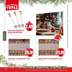 Gazetka promocyjna Topaz - Gazetka - Gazetka - ważna od 31.12 do 31.12.2023 - strona 24 - produkty: Ser, Deser