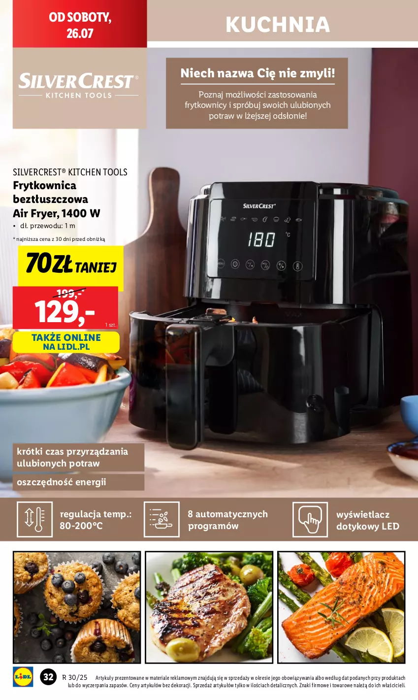 Gazetka promocyjna Lidl - GAZETKA - ważna 21.07 do 26.07.2025 - strona 36 - produkty: Gra, Kuchnia, Silvercrest