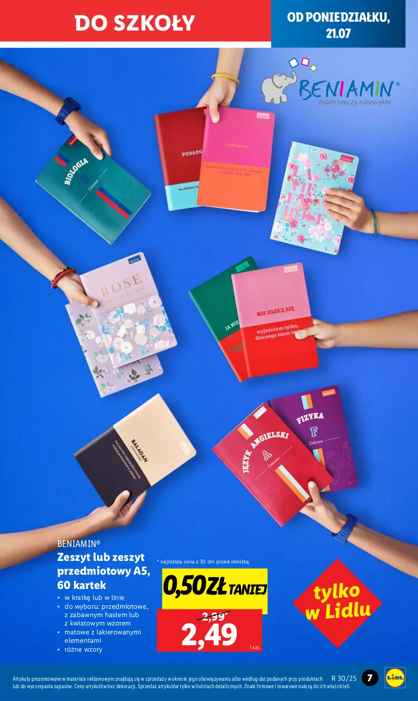 Gazetka promocyjna Lidl - GAZETKA - ważna 21.07 do 26.07.2025 - strona 7 - produkty: Lakier