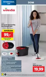 Gazetka promocyjna Lidl - GAZETKA - Gazetka - ważna od 26.07 do 26.07.2025 - strona 12 - produkty: Noż, Mop, Vileda, Wkład do mopa, Wiadro, Sprzątanie