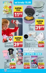 Gazetka promocyjna Aldi - Pełna oferta - Gazetka - ważna od 18.05 do 18.05.2024 - strona 28 - produkty: Ustnik, Ser, Inka, Kolorowanka, Flamastry, Klej, Gofrownica, Barbie, Rurki, Dzieci, Gofry, Harry Potter, Psi Patrol, Piżama, Nocnik, LG