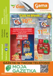Gazetka promocyjna Gama - Gazetka Gama - Gazetka - ważna od 21.07 do 21.07.2023 - strona 12 - produkty: Piwa, Piwo, Piec, Ketchup, Ser, Gra, Telefon, Warka, Radler, Morliny, Kotlin, Kiełbasa, Kiełbasa śląska