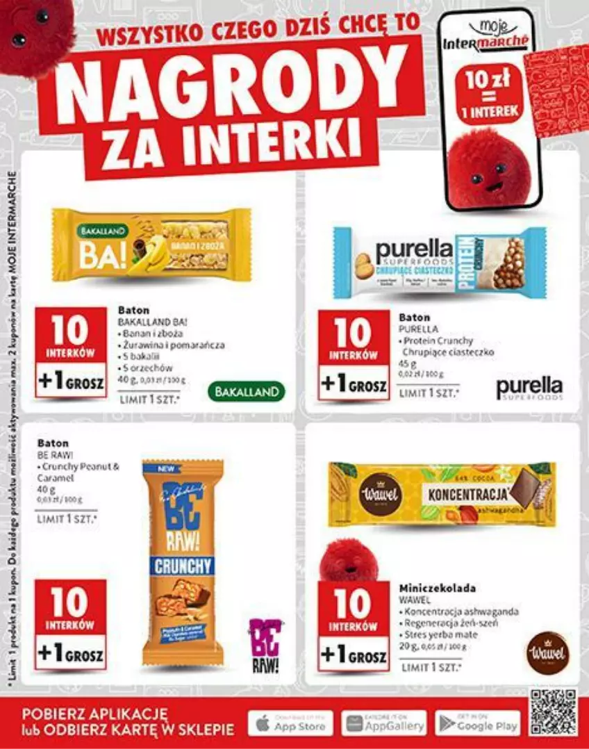 Gazetka promocyjna Intermarche - ważna 24.11 do 30.11.2024 - strona 19 - produkty: Ba!, Bakalland, Baton, Czekolada, Pur, Wawel