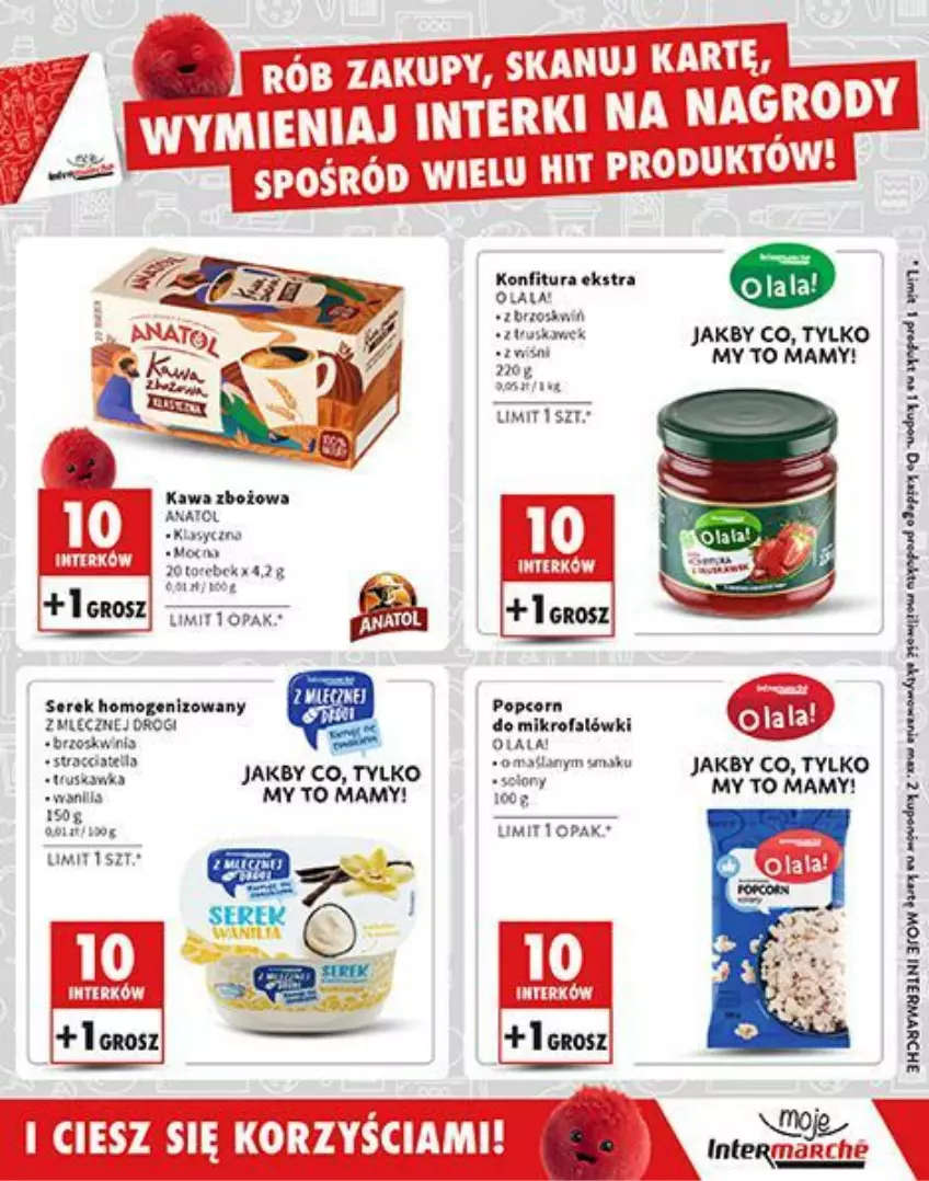 Gazetka promocyjna Intermarche - ważna 24.11 do 30.11.2024 - strona 20 - produkty: Konfitura, Ser, Serek, Serek homogenizowany