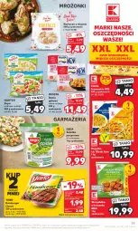 Gazetka promocyjna Kaufland - Gazetka tygodnia - Gazetka - ważna od 23.08 do 23.08.2023 - strona 33 - produkty: Kurczak, Sałatka, Ciasto francuskie, Frosta, Zupa, Hamburger, Kopytka, Dega, Sałat, Burger, Skrzydełka z kurczaka, Hortex, Danie gotowe
