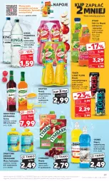 Gazetka promocyjna Kaufland - Gazetka tygodnia - Gazetka - ważna od 23.08 do 23.08.2023 - strona 39 - produkty: Dawtona, Sok, Mus, Napoje, Tiger, Napój izotoniczny, Tymbark, Syrop, Oshee, Woda mineralna, Napój niegazowany, Woda, Napój, Hortex