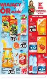 Gazetka promocyjna Kaufland - Gazetka tygodnia - Gazetka - ważna od 23.08 do 23.08.2023 - strona 41 - produkty: Sok pomarańczowy, Sok, Napoje, Fortuna, Woda mineralna, Napój niegazowany, Woda, Napój, Nektar, Grejpfrut, Hortex