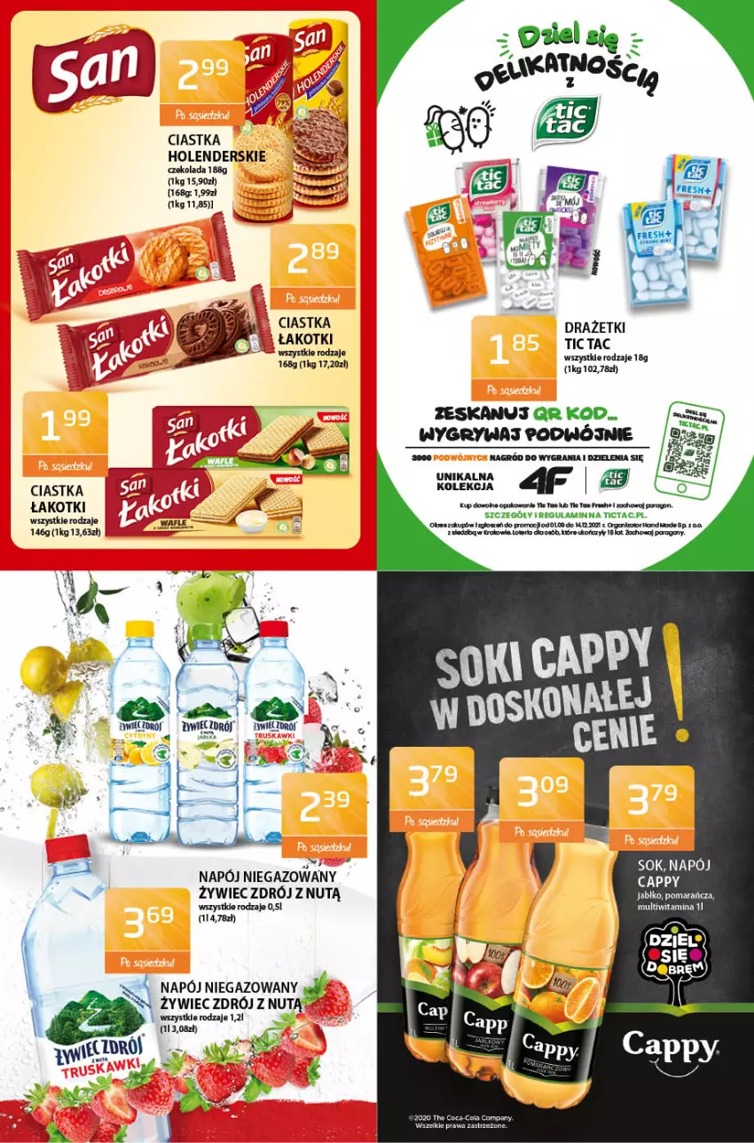 Gazetka promocyjna ABC - Gazetka - ważna 26.10 do 08.11.2021 - strona 6 - produkty: Ciastka, Coca-Cola, Czekolada, Gry, Koc, LG, Napój, Napój niegazowany, Odol, Por