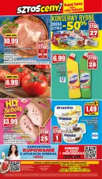 Gazetka promocyjna Topaz - Gazetka - Gazetka - ważna od 01.03 do 01.03.2023 - strona 24 - produkty: Kurczak, Domestos, Top, Ser, Danone, Serek homogenizowany, Serek, Waga, Olej