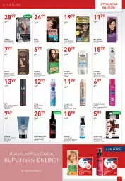 Gazetka promocyjna Drogerie Jawa - Gazetka - ważna od 02.11 do 02.11.2022 - strona 11 - produkty: Palette, Wellaflex, Inka, Krem koloryzujący do włosów, Hegron, Seboradin, Taft, Joanna, Wella, Szampon, Garnier, Lakier do włosów, Joanna styling, Oleo, Nivea, Lakier, Farba do włosów, Fa