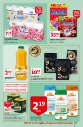 Gazetka promocyjna Auchan - przeNISKIE CENY prze smacznego Dnia Kobiet Supermarkety - Gazetka - ważna od 09.03 do 09.03.2022 - strona 9 - produkty: Piwa, Piwo, Sok pomarańczowy, Sok, Ryż, Gra, Papier, Kawa ziarnista, Tablet, Kawa, Pomarańcze, Wafle, Sonko, Somat, Foxy, Zmywarki, Wosana, Woal, Tabletki do zmywarki