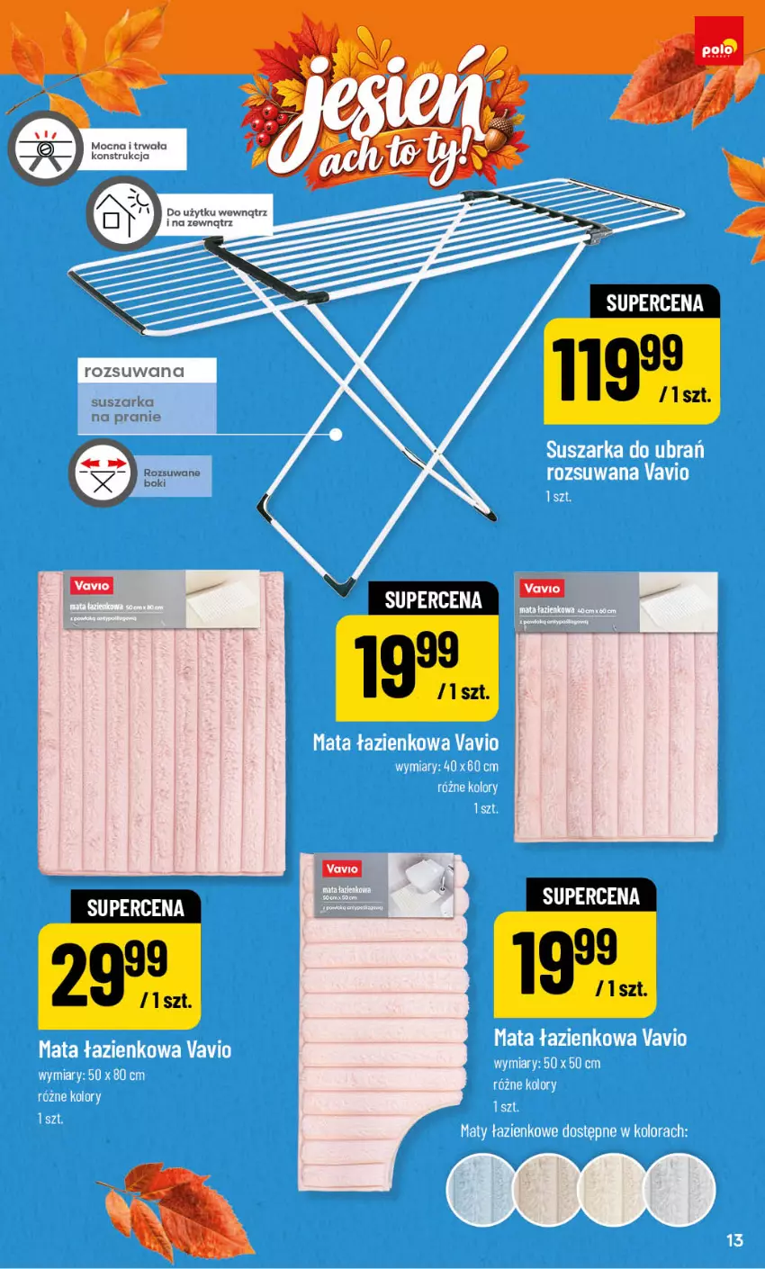 Gazetka promocyjna PoloMarket - Katalog NF Jesień - ważna 25.09 do 05.11.2026 - strona 13 - produkty: Suszarka, Suszarka na pranie