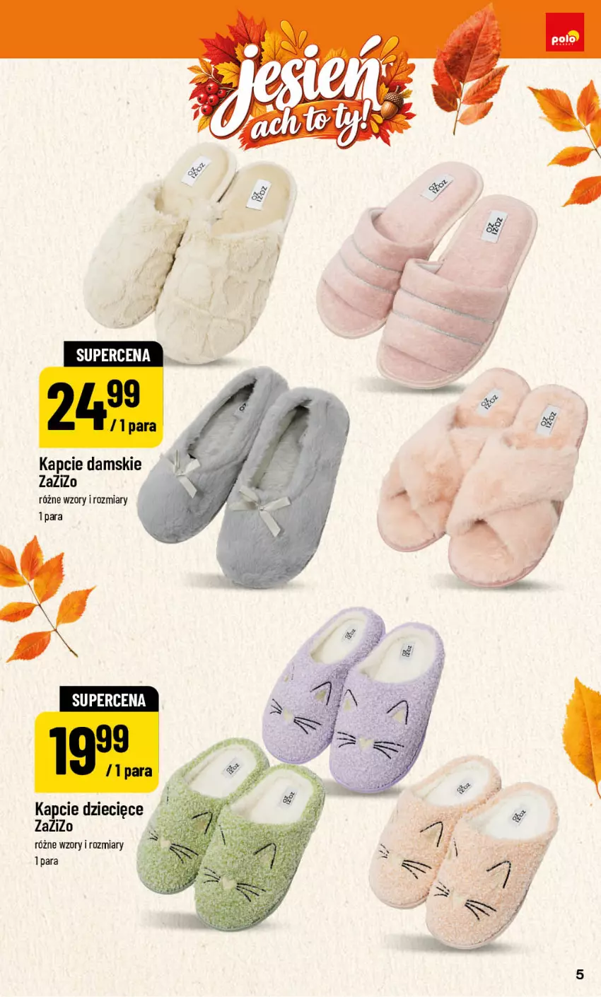 Gazetka promocyjna PoloMarket - Katalog NF Jesień - ważna 25.09 do 05.11.2026 - strona 5 - produkty: Dzieci, Kapcie
