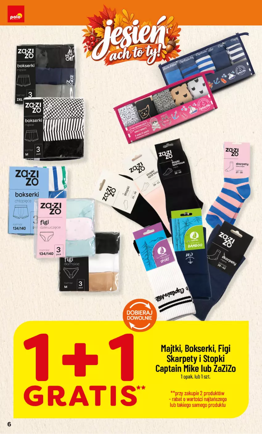 Gazetka promocyjna PoloMarket - Katalog NF Jesień - ważna 25.09 do 05.11.2026 - strona 6 - produkty: Figi, Karp, Majtki, Ser, Top