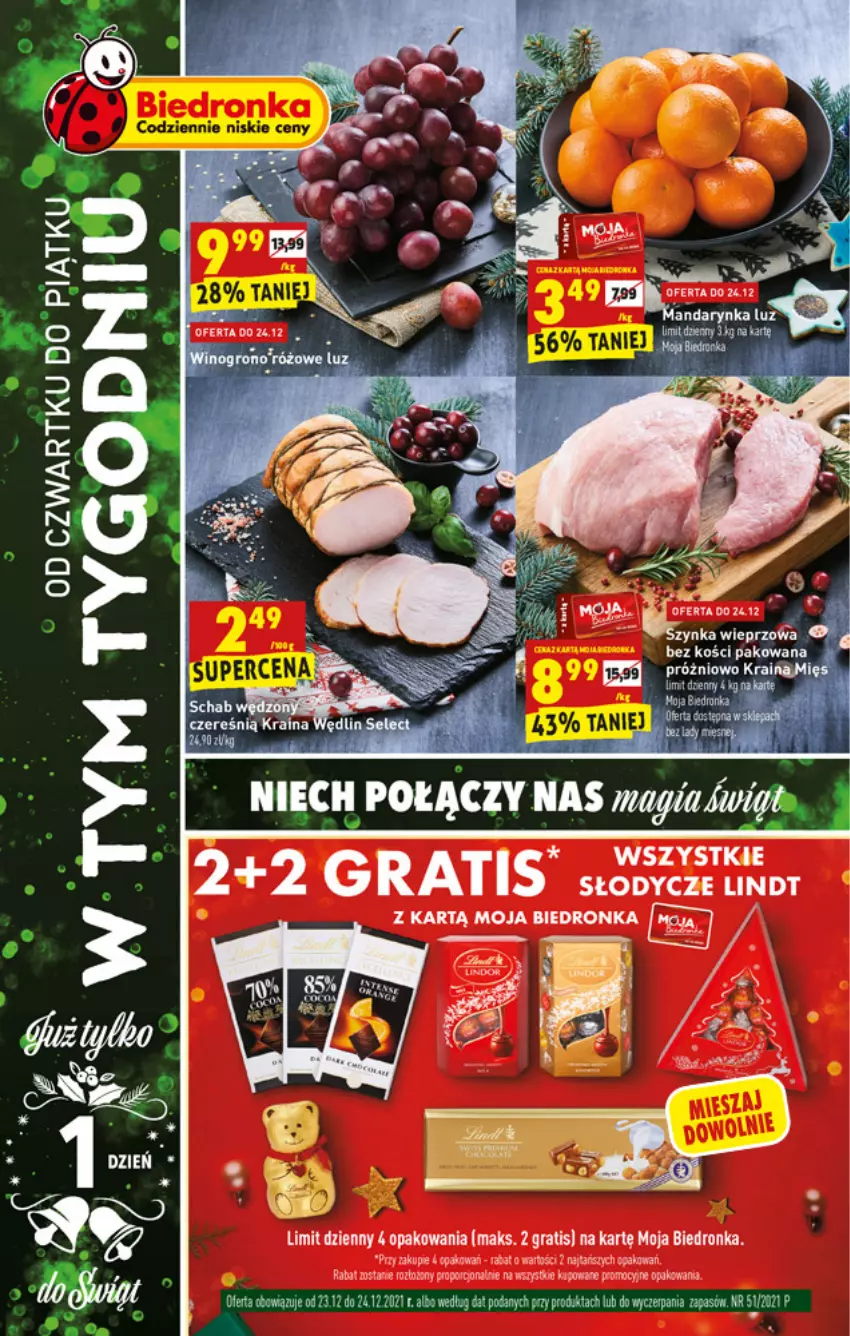 Gazetka promocyjna Biedronka - W tym tygodniu - ważna 23.12 do 24.12.2021 - strona 1 - produkty: Gra
