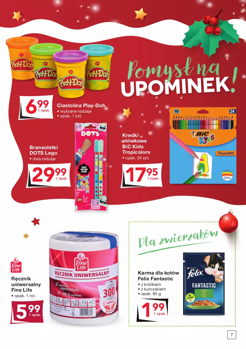 Gazetka promocyjna Odido - Świąteczne HITY! - ważna 17.12 do 30.12.2021 - strona 7 - produkty: BIC, Fa, Fanta, Felix, Królik, Kurczak, LEGO, Play-Doh, Ręcznik