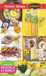 Gazetka promocyjna Arhelan - Gazetka - ważna od 31.03 do 31.03.2024 - strona 1 - produkty: Tulipan, Róża, Kwiaty cięte, EPEE, Babka, Napój