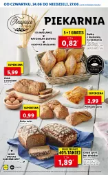 Gazetka promocyjna Lidl - GAZETKA - Gazetka - ważna od 27.06 do 27.06.2021 - strona 20 - produkty: Gra, Chleb, Lanki, Bułka, Gyros