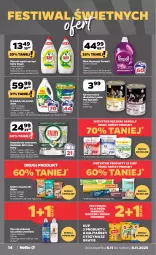 Gazetka promocyjna Netto - Od Czwartku - Gazetka - ważna od 08.11 do 08.11.2025 - strona 14 - produkty: Płyn do prania, Gra, Coccolino, Do mycia naczyń, Karma mokra dla kotów, Płyn do mycia naczyń, Płyn do płukania, Ręcznik, Chusteczki, Przysmaki, Perwoll, Fairy, Płyn do mycia, Zmywarki, Ariel, Pedigree, Fa