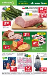 Gazetka promocyjna Stokrotka - Supermarket - Gazetka - ważna od 22.10 do 22.10.2025 - strona 1 - produkty: Krakus, Warzywa, Ser, Gra, Papier, Papier toaletowy, Szynka, Schab wieprzowy, Edam, Znicz, Foxy, Owoce, Masło, Mięso