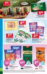 Gazetka promocyjna Stokrotka - Supermarket - Gazetka - ważna od 22.10 do 22.10.2025 - strona 12 - produkty: Warzywa, Ser, Twaróg, Jogurt owocowy, Piątnica, Jogurt, Saga, Chipsy, Kawa mielona, Kawa, Mlekovita, Jacobs Krönung, Owoce, Gouda, Jacobs, Herbata, Mięso, Mleko