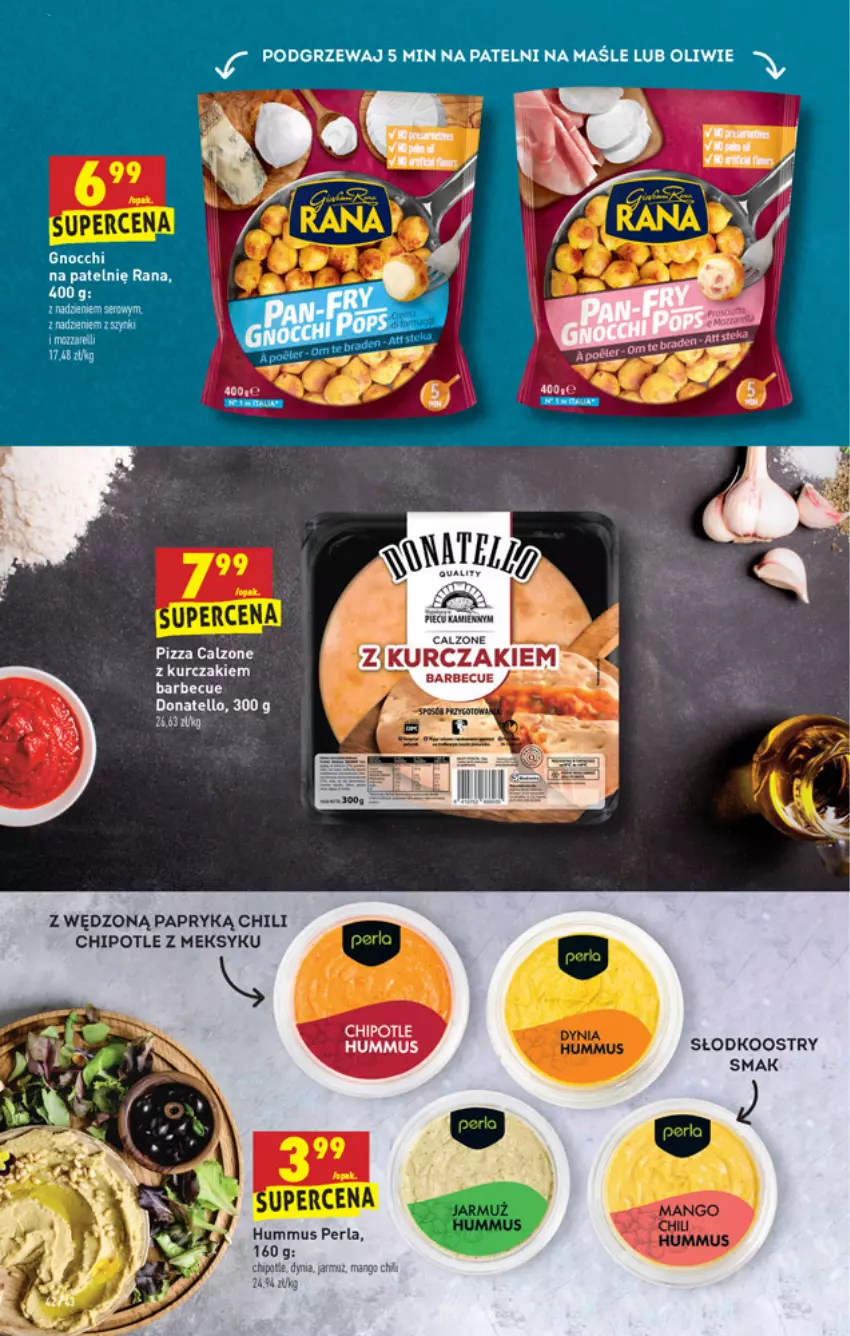 Gazetka promocyjna Biedronka - W tym tygodniu - ważna 18.11 do 24.11.2021 - strona 42 - produkty: Gnocchi, Hummus, Kurczak, Mus, Pizza