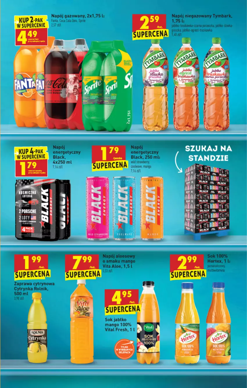 Gazetka promocyjna Biedronka - W tym tygodniu - ważna 18.11 do 24.11.2021 - strona 51 - produkty: Fa, Fanta, Gres, Hortex, Lack, Mango, Napój, Napój gazowany, Napój niegazowany, Por, Rolnik, Sok, Sprite, Tymbark