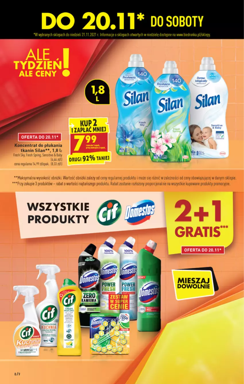 Gazetka promocyjna Biedronka - W tym tygodniu - ważna 18.11 do 24.11.2021 - strona 8 - produkty: Bezy, Por, Ser, Sok