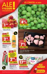 Gazetka promocyjna Biedronka - W tym tygodniu - Gazetka - ważna od 26.10 do 26.10.2022 - strona 1 - produkty: Kurczak, Sok pomarańczowy, Sok, Papier, Papier toaletowy, , Podudzie z kurczaka, Jabłka, Mleko