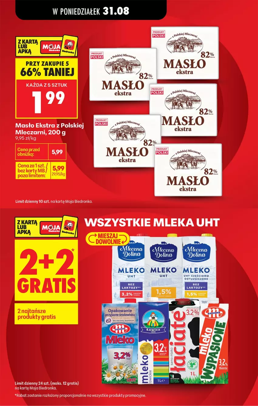 Gazetka promocyjna Biedronka - Od Poniedziałku - ważna 31.08 do 05.09.2026 - strona 23 - produkty: Gra, Masło, Miecz, Mleko