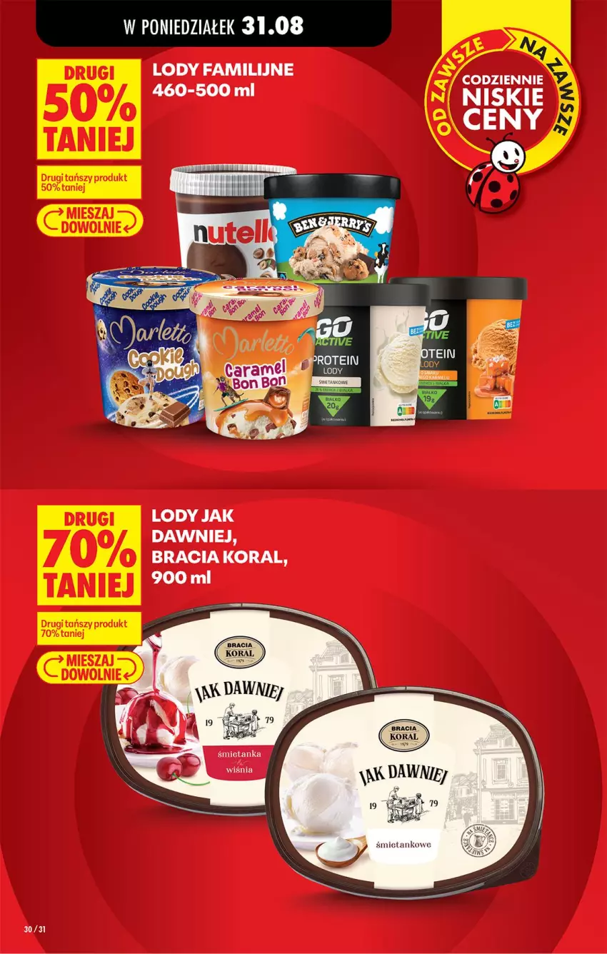 Gazetka promocyjna Biedronka - Od Poniedziałku - ważna 31.08 do 05.09.2026 - strona 30 - produkty: Fa, Lody