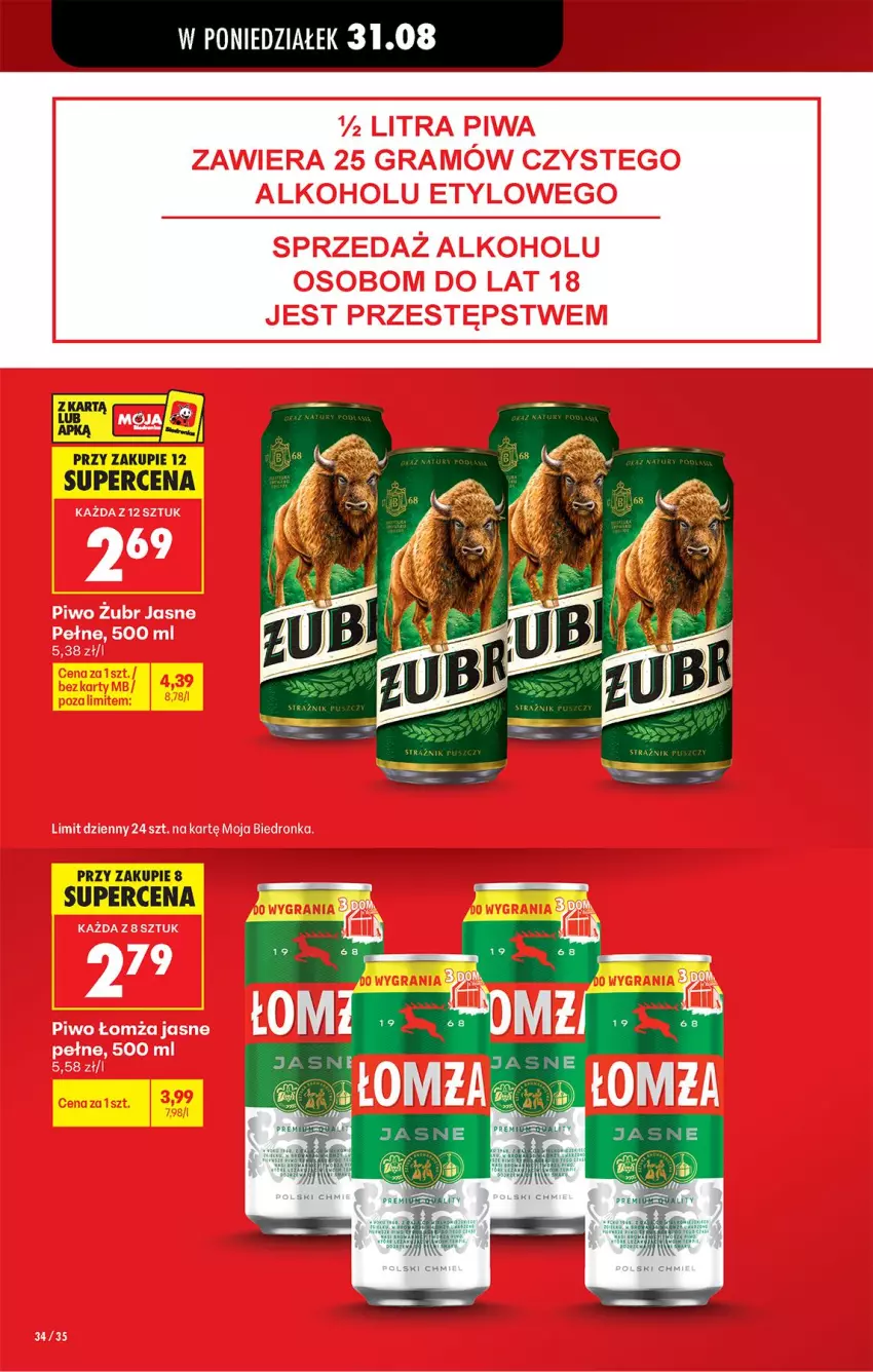Gazetka promocyjna Biedronka - Od Poniedziałku - ważna 31.08 do 05.09.2026 - strona 34