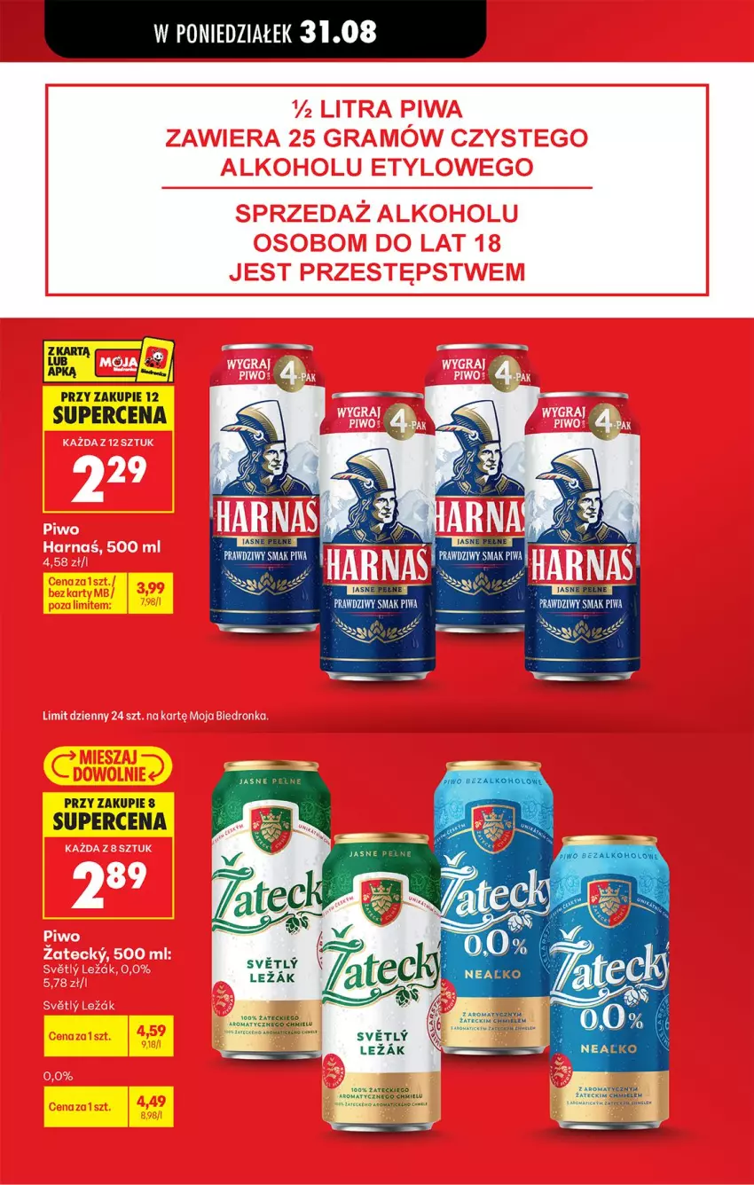 Gazetka promocyjna Biedronka - Od Poniedziałku - ważna 31.08 do 05.09.2026 - strona 35 - produkty: Fa, Piwa