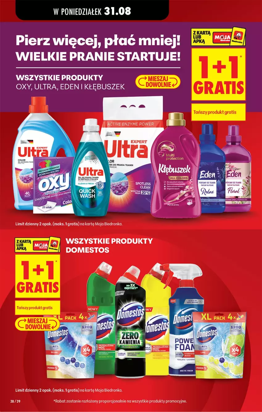 Gazetka promocyjna Biedronka - Od Poniedziałku - ważna 31.08 do 05.09.2026 - strona 38 - produkty: Gra, Por