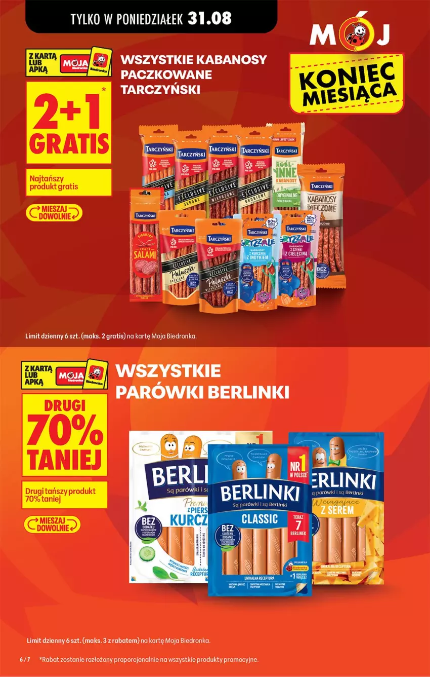 Gazetka promocyjna Biedronka - Od Poniedziałku - ważna 31.08 do 05.09.2026 - strona 6 - produkty: Berlinki, Gra, Por