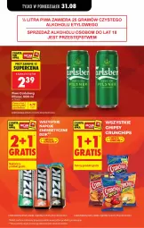 Gazetka promocyjna Biedronka - Od Poniedziałku - Gazetka - ważna od 05.09 do 05.09.2026 - strona 15 - produkty: Piwa, Piwo, Por, Gra, Napoje, Carlsberg, Crunchips