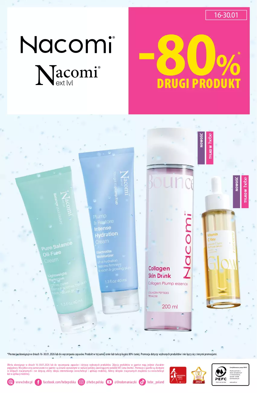 Gazetka promocyjna Hebe - Gazetka - ważna 16.01 do 30.01.2026 - strona 22 - produkty: Dres, Fa, Mobil