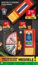 Gazetka promocyjna Delikatesy Centrum - Gazetka - ważna od 21.02 do 21.02.2024 - strona 8 - produkty: Rycki Edam, Ser, Edam, Gouda