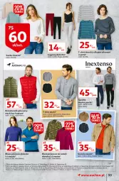 Gazetka promocyjna Auchan - przeNISKIE CENY z Maxi Pakami Hipermarkety - Gazetka - ważna od 26.01 do 26.01.2022 - strona 33 - produkty: Sweter, Gin, Acer, Cars, Kosz, T-shirt, Bluza polarowa, Koszula, Legginsy, Spodnie, Bluza