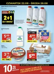 Gazetka promocyjna Delikatesy Centrum - Gazetka - ważna od 28.08 do 28.08.2024 - strona 20 - produkty: Ser, Rum, Piątnica, Jaja, Hochland, Delma, Kefir, Mleko