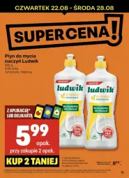 Gazetka promocyjna Delikatesy Centrum - Gazetka - ważna od 28.08 do 28.08.2024 - strona 5 - produkty: Ludwik, Rum, Do mycia naczyń, Płyn do mycia naczyń, Mola, Płyn do mycia