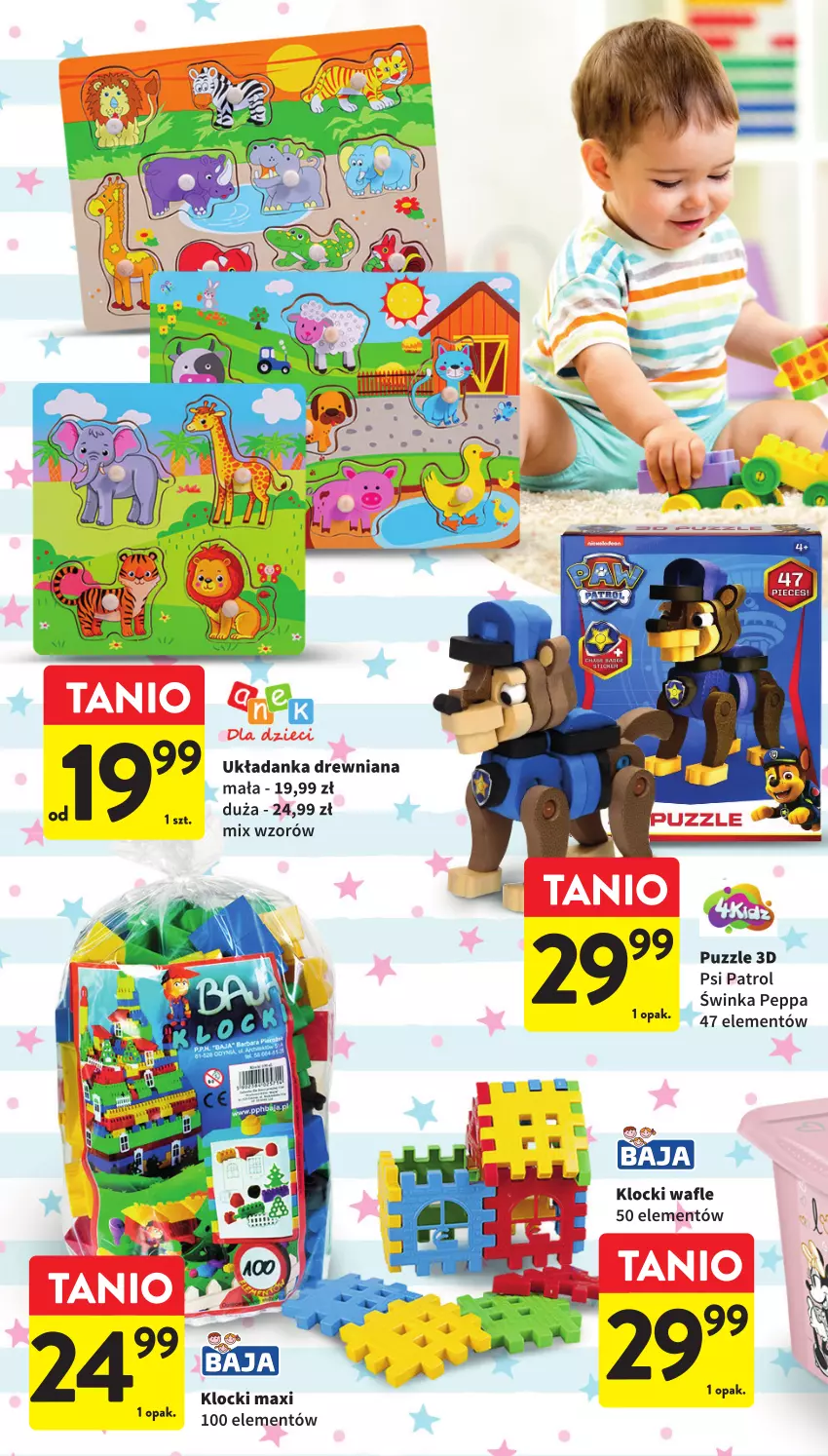 Gazetka promocyjna Intermarche - Gazetka Intermarche - ważna 18.05 do 05.06.2023 - strona 10 - produkty: Inka, Klocki, Psi Patrol, Puzzle, Układanka, Wafle