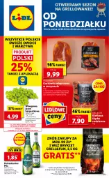 Gazetka promocyjna Lidl - GAZETKA - Gazetka - ważna od 28.04 do 28.04.2021 - strona 1 - produkty: Piwa, Warzywa, Por, NBA, Gra, Karkówka wieprzowa, Winogrona, Owoce, Wino, Grill, Kiełbasa, Kiełbasa śląska