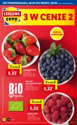 Gazetka promocyjna Lidl - GAZETKA - Gazetka - ważna od 28.04 do 28.04.2021 - strona 12 - produkty: Truskawki, Maliny