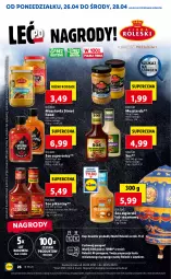 Gazetka promocyjna Lidl - GAZETKA - Gazetka - ważna od 28.04 do 28.04.2021 - strona 26 - produkty: Sos, Mus, Kosz, Sezam, Musztarda, LG
