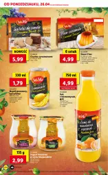 Gazetka promocyjna Lidl - GAZETKA - Gazetka - ważna od 28.04 do 28.04.2021 - strona 48 - produkty: Ciastka, Deser mleczny, Sok, Ser, Jogurt, Napój gazowany, Deser, Napój